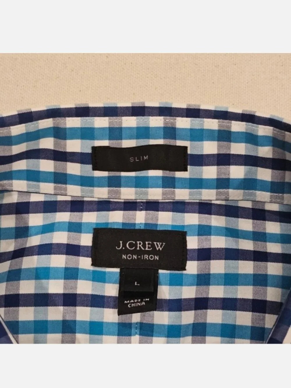 J. Crew Slim Fit Non-Iron Shirt L